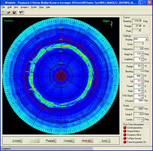 Cavern Surveyor Display